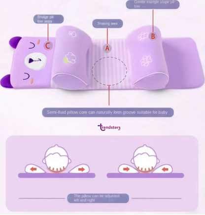 baby hade sleeping support pillow